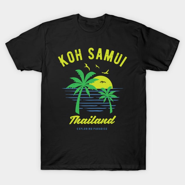 Koh Samui Thailand Souvenir & Thai Gift T-Shirt by shirtonaut